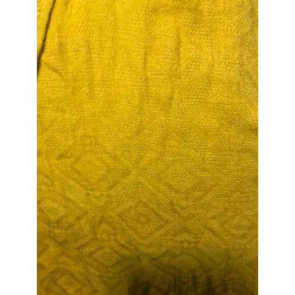 NWT urban outfitters yellow print wrap short sleeved dress size small - Picture 12 of 14